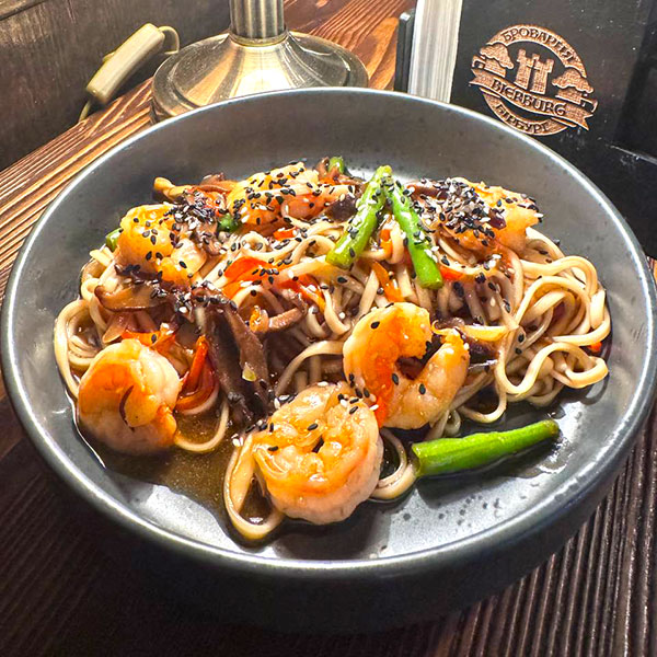 ПАСТА З КРЕВЕТКОЮ