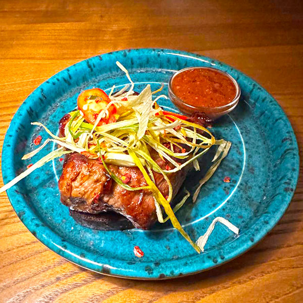 Стейк зі свинини